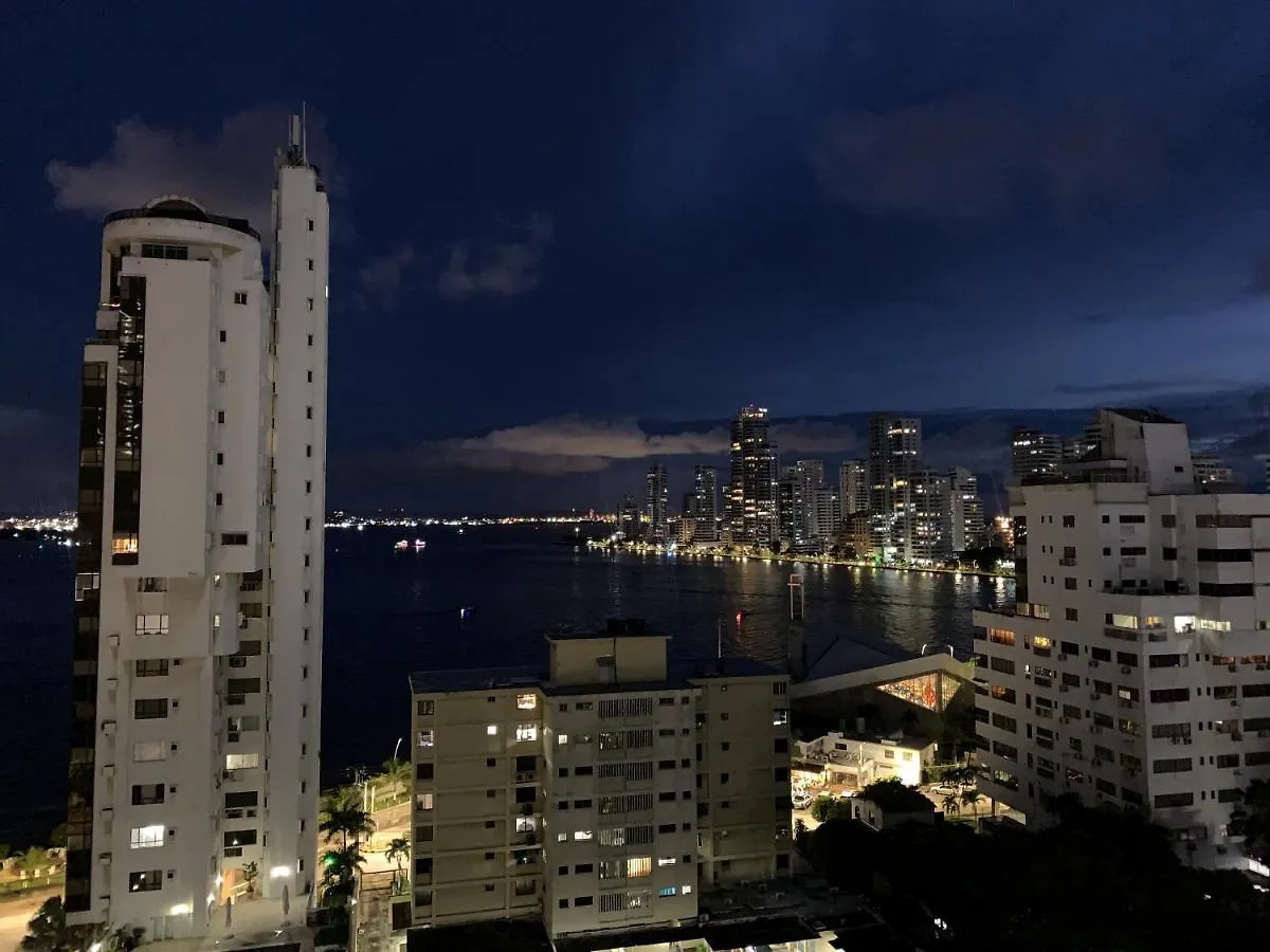 Apartmán Oceanview Escape Pool, Jacuzzi & Gym In Bocagrande Cartagena