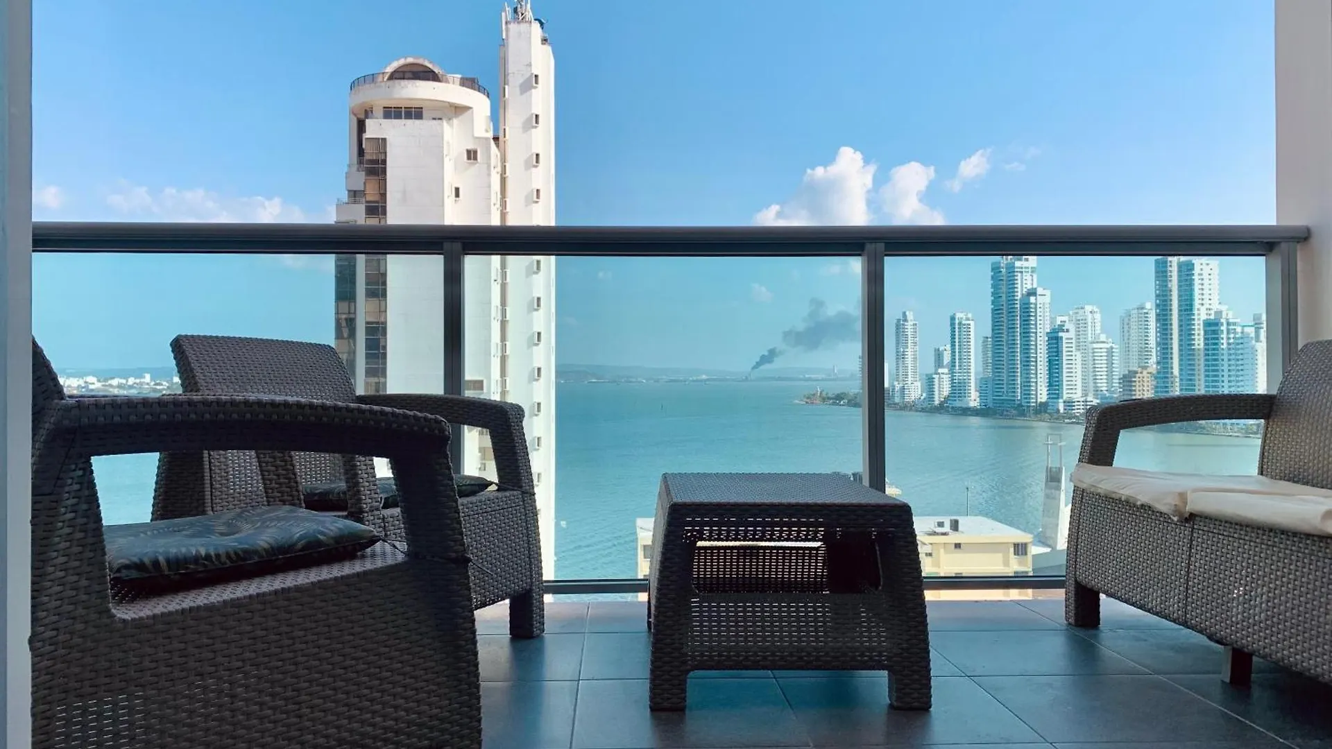 Apartmán Oceanview Escape Pool, Jacuzzi & Gym In Bocagrande Cartagena