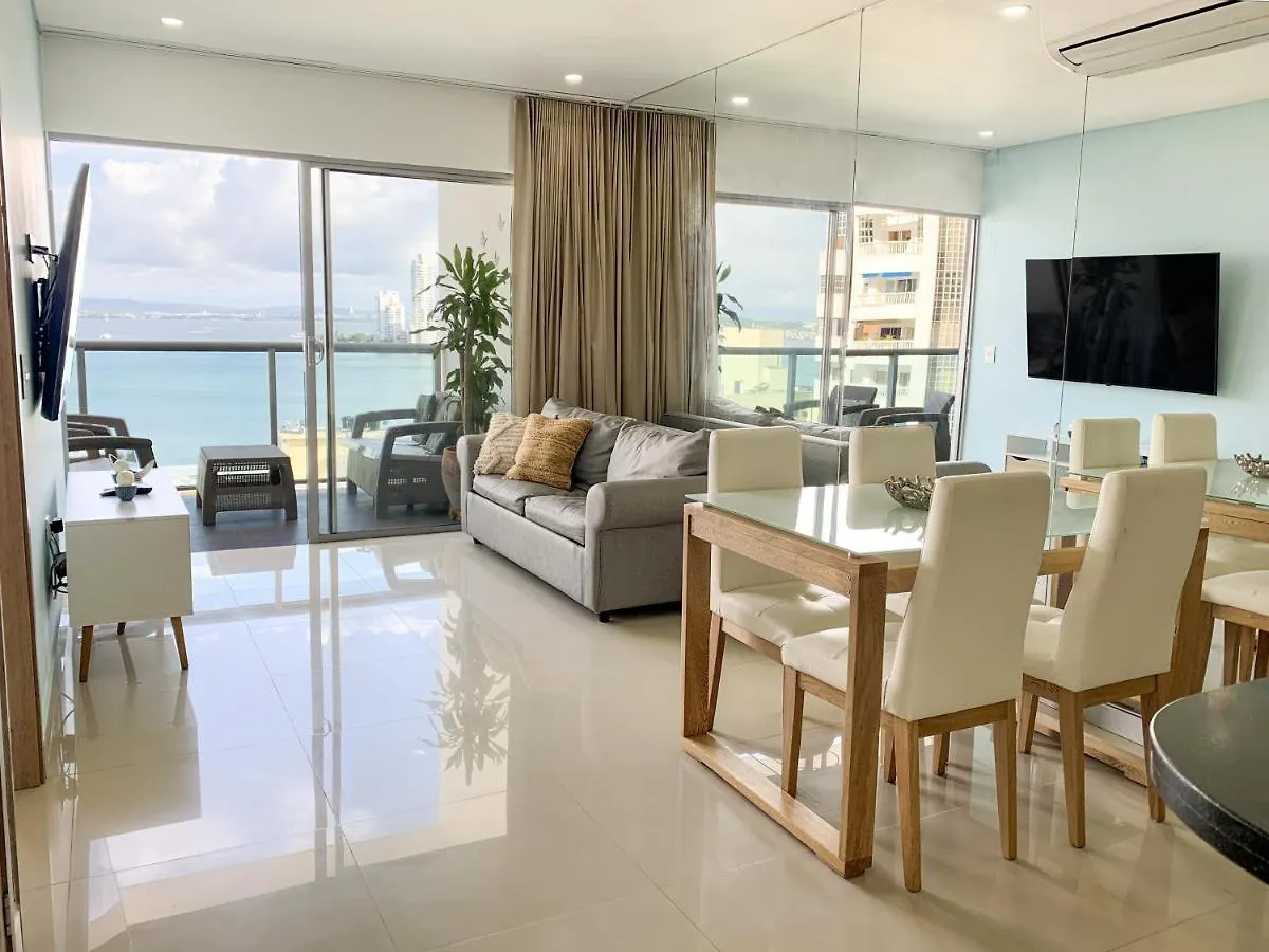 Ferienwohnung Oceanview Escape Pool, Jacuzzi & Gym In Bocagrande Cartagena
